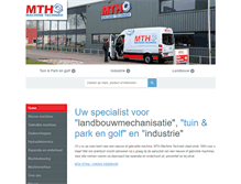 Tablet Screenshot of mthmachinetechniek.nl